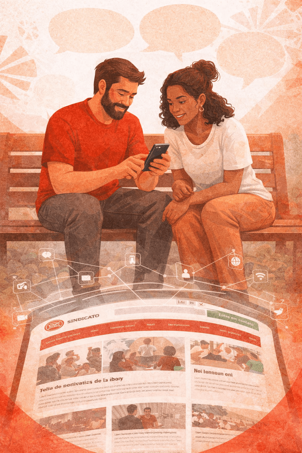 Comunicação estratégica para sindicalização em sindicato