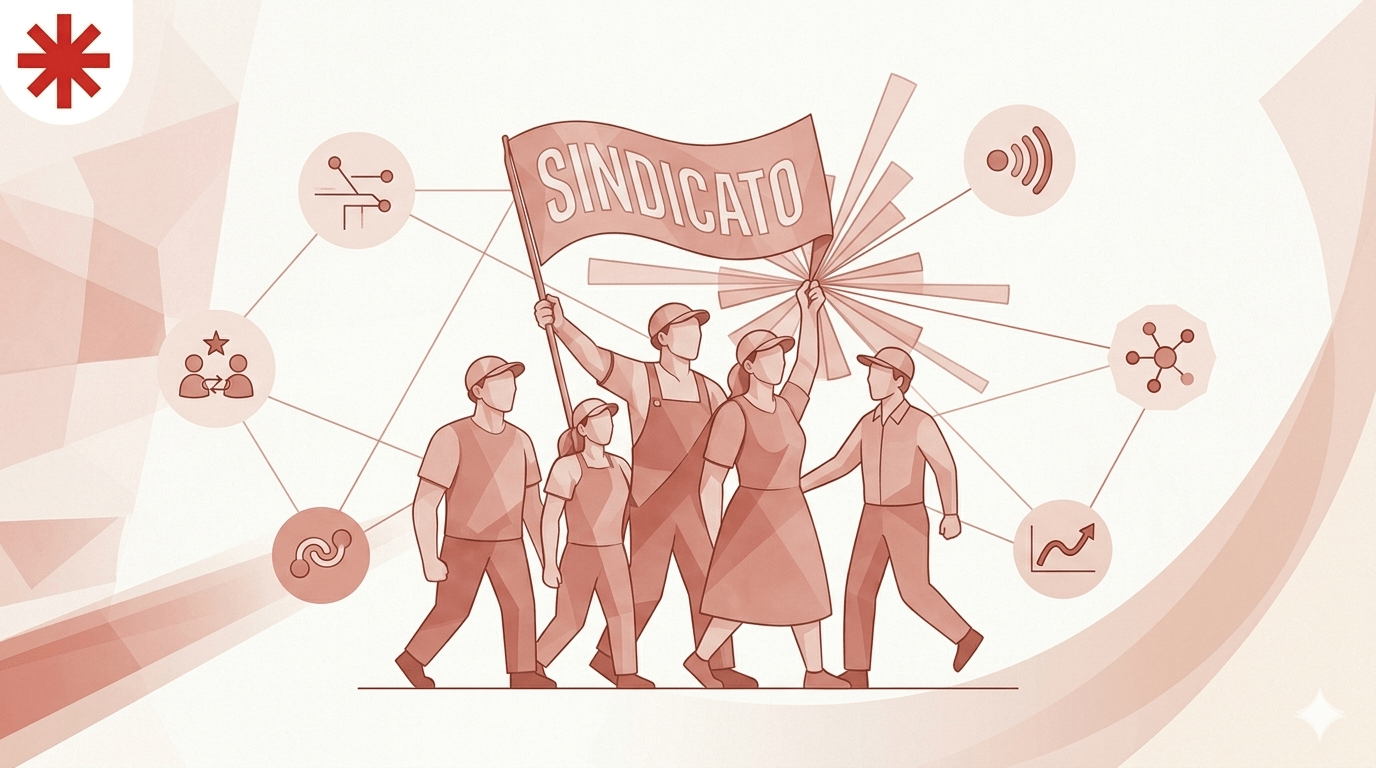 redes sociais para sindicatos